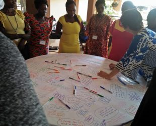 women learn how to do the conversations map a tool for sorting problems and finding solutions that are collective in nature